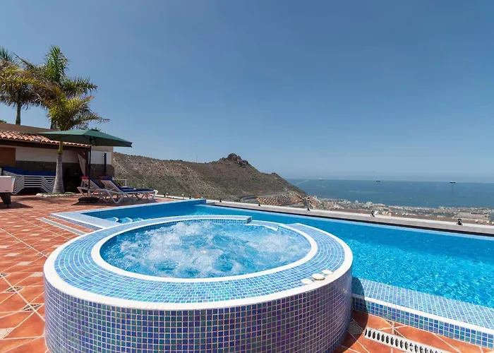 Villa Romantica Lovely 4 Bedroom Private Heated Pool Costa Adeje (Tenerife)